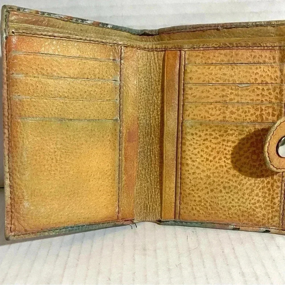 Anuschka multicolor print leather wallet - Picture 4 of 6